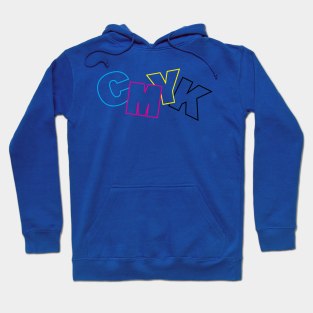 CMYK Letters Hoodie